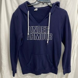 Under Armour Navy/White Sweatshirt (M)